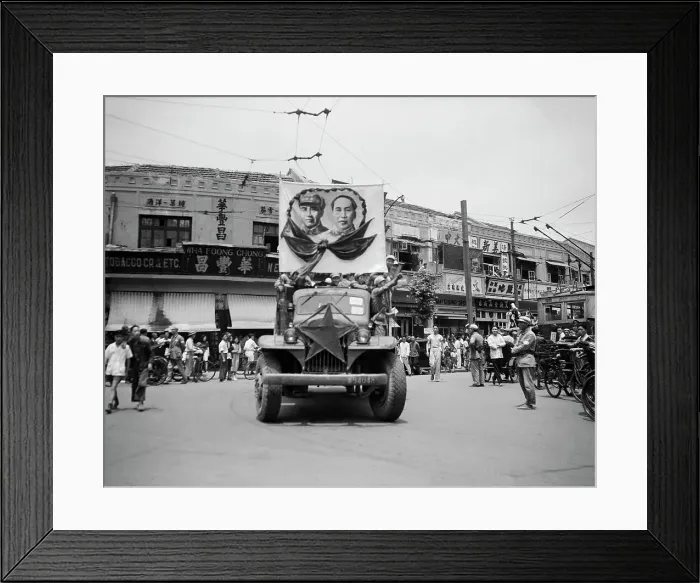 Framed Print : Propaganda Truck Framed Print : Propaganda Truck