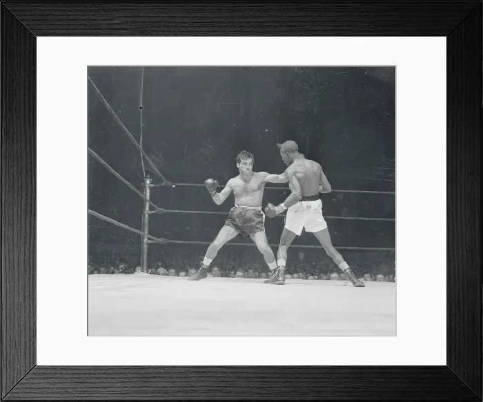 Framed Print : Paddy DeMarco Preparing to Throw Punch Framed Print : Paddy DeMarco Preparing to Throw Punch