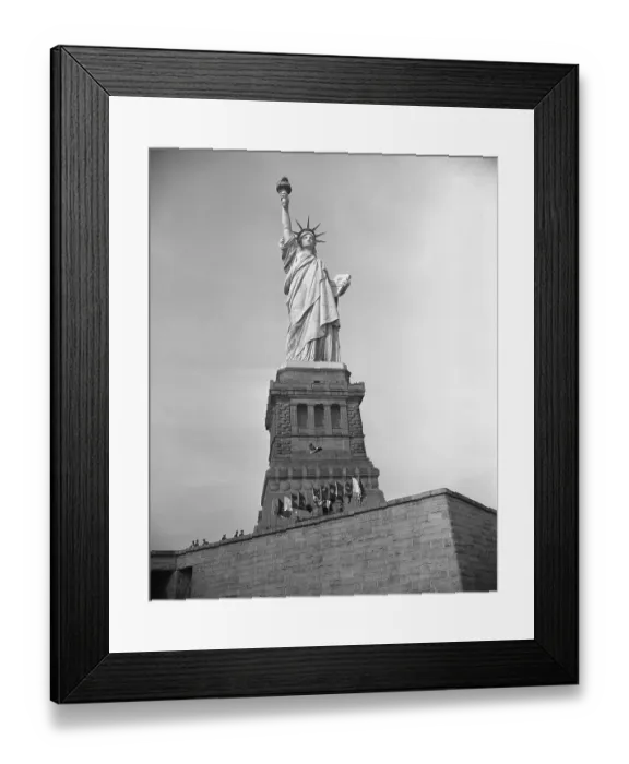 Framed Print : Scenic View of Statue of Liberty Framed Print : Scenic View of Statue of Liberty