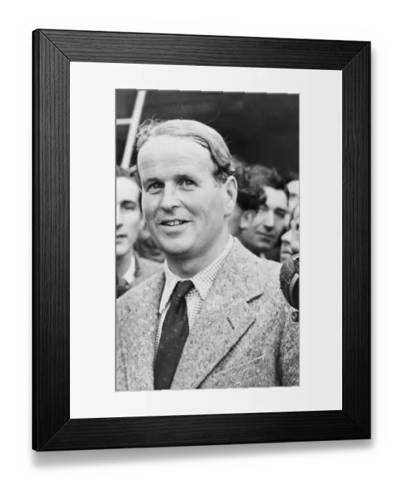 Framed Print : Portrait of John Cunningham at Airport Framed Print : Portrait of John Cunningham at Airport