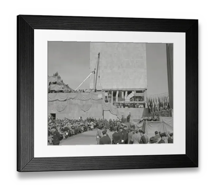 Framed Print : President Truman Addressing UN General Assembly Framed Print : President Truman Addressing UN General Assembly