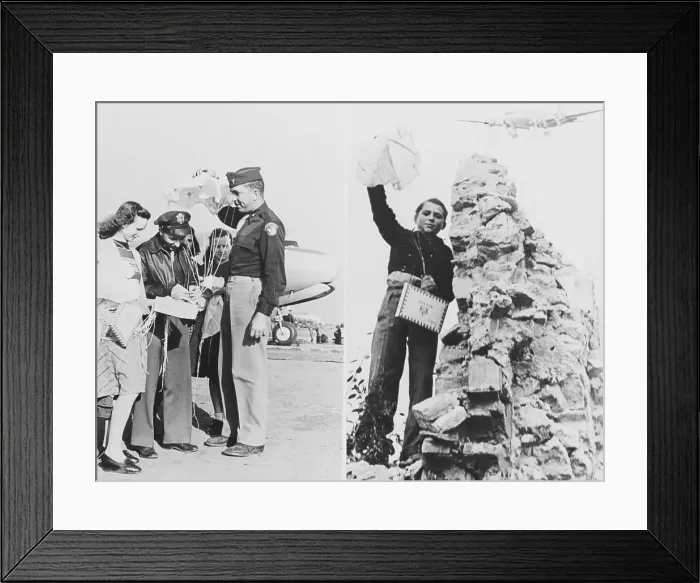 Framed Print : Operation Little Vittles Candy Drop