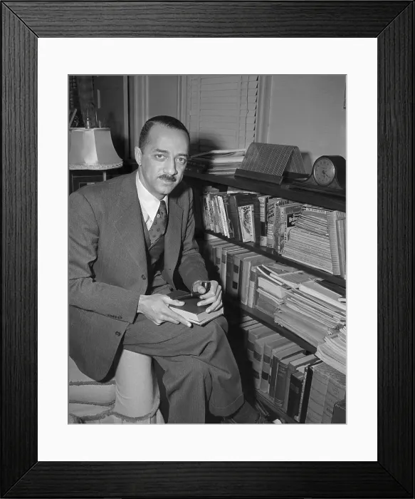 Framed Print : William H. Hastie Sitting Framed Print : William H. Hastie Sitting