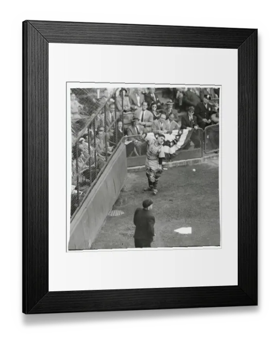 Framed Print : Yogi Berra Missing Foul Ball Framed Print : Yogi Berra Missing Foul Ball