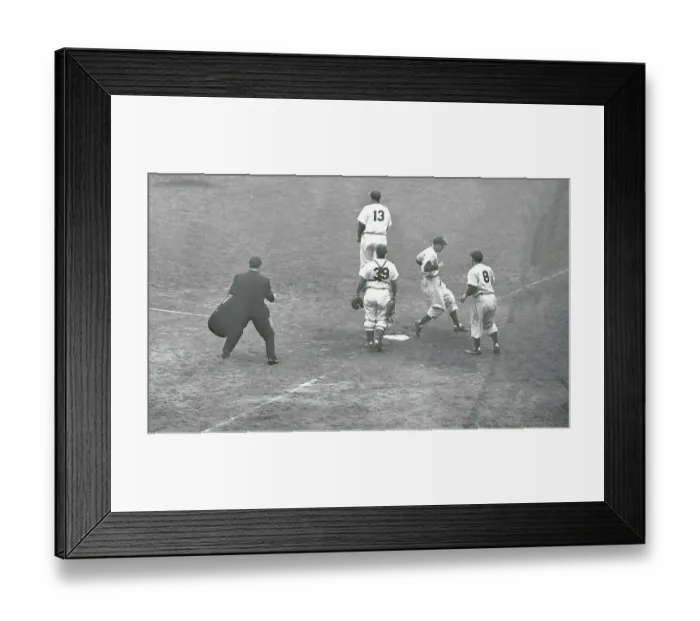 Framed Print : Brown Scores in the Ninth Framed Print : Brown Scores in the Ninth