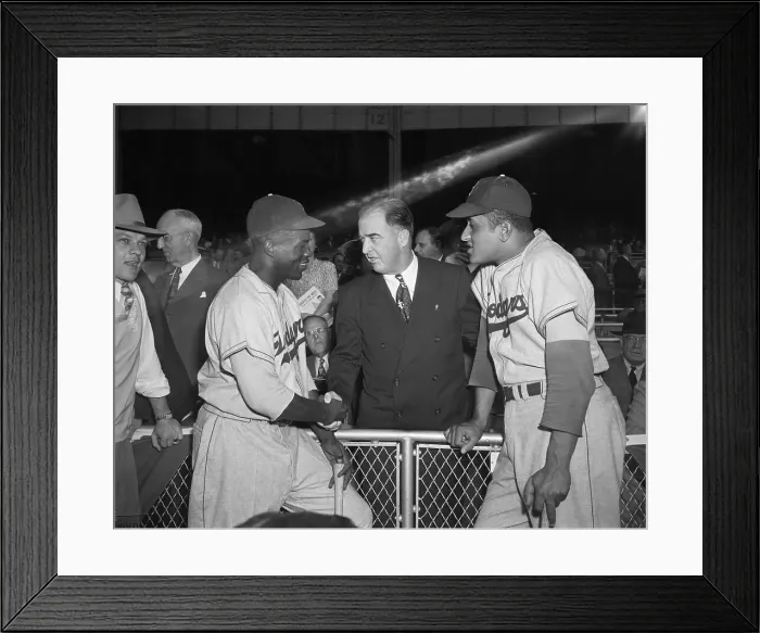 Framed Print : Commissioner With Dodgers at the World Series Framed Print : Commissioner With Dodgers at the World Series