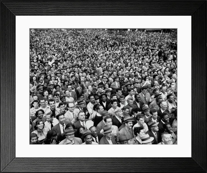 Framed Print : Fans Welcome Champion Brooklyn Dodgers Framed Print : Fans Welcome Champion Brooklyn Dodgers