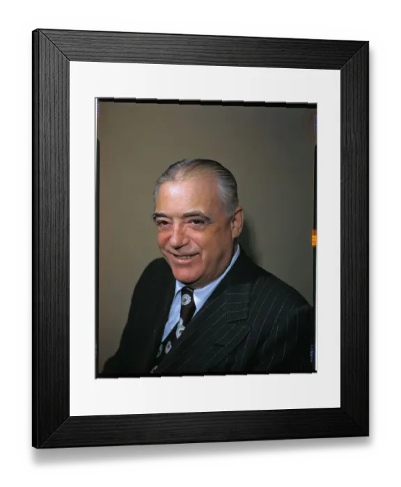 Framed Print : Portrait of Bill Corum Framed Print : Portrait of Bill Corum
