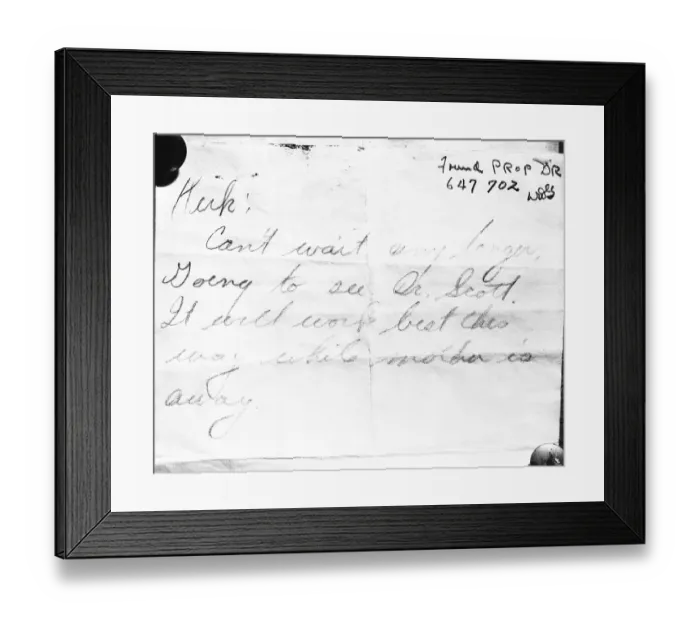 Framed Print : Spangler Case Framed Print : Spangler Case