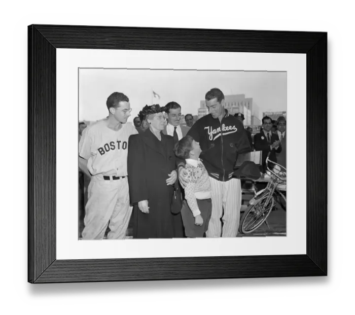 Framed Print : DiMaggio Family Members Framed Print : DiMaggio Family Members