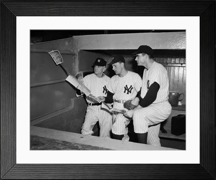 Framed Print : Casey Stengel with Others Framed Print : Casey Stengel with Others