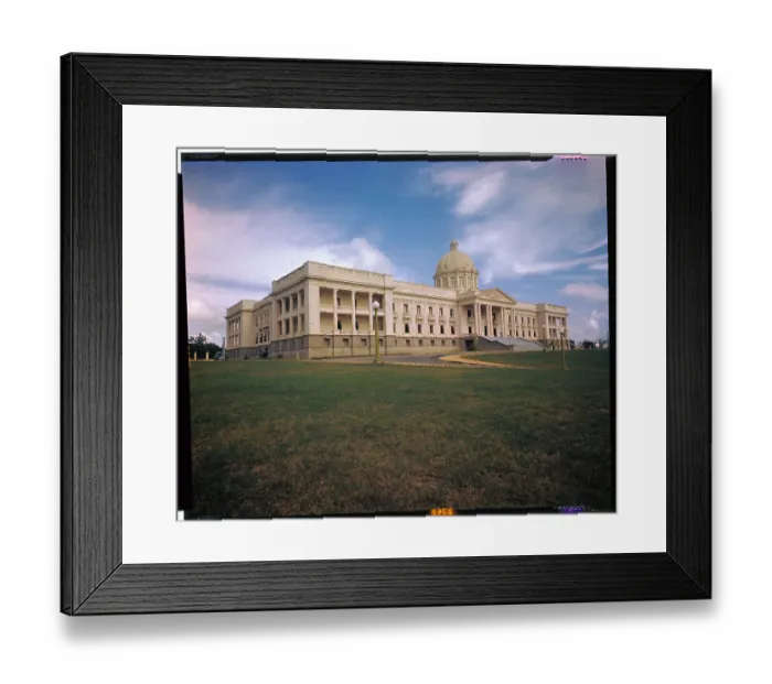 Framed Print : Photo Shows Exterior of Dominican Capitol Building Framed Print : Photo Shows Exterior of Dominican Capitol Building