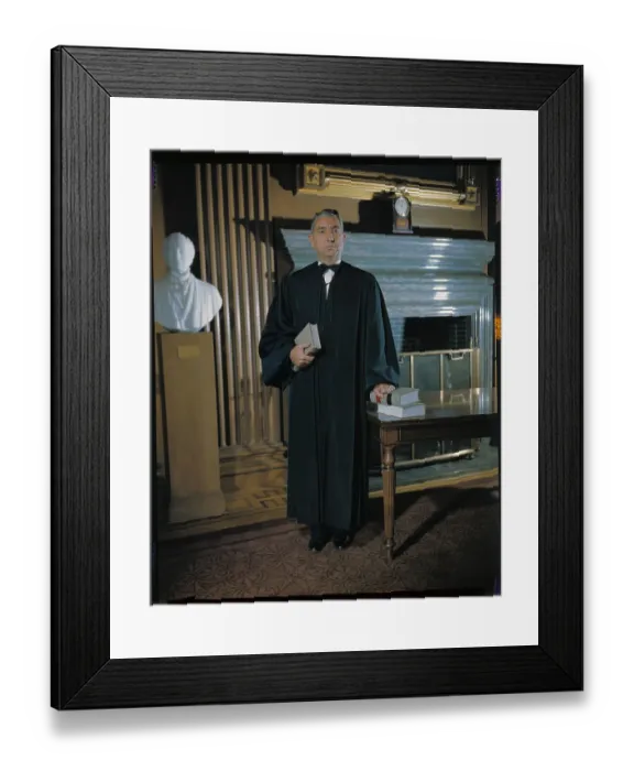 Framed Print : Portrait of Tom Clark Reading a Book Framed Print : Portrait of Tom Clark Reading a Book