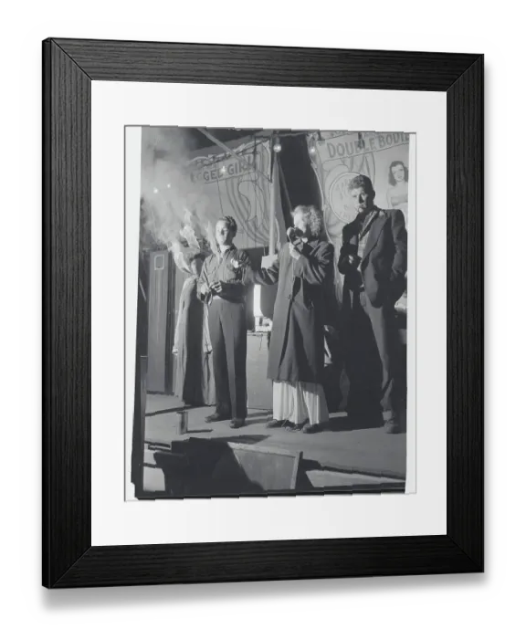 Framed Print : County Fair Side Show Framed Print : County Fair Side Show