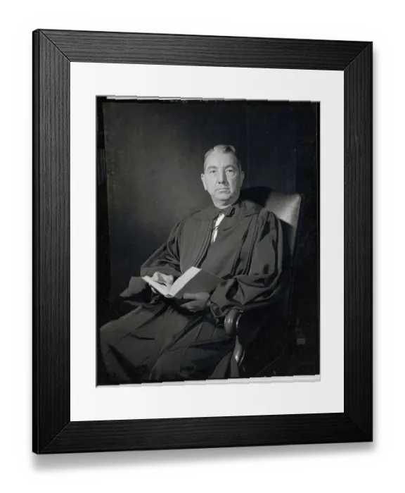 Framed Print : Supreme Court Justice Tom Clark Framed Print : Supreme Court Justice Tom Clark
