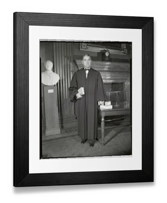 Framed Print : Supreme Court Justice Tom Clark Framed Print : Supreme Court Justice Tom Clark
