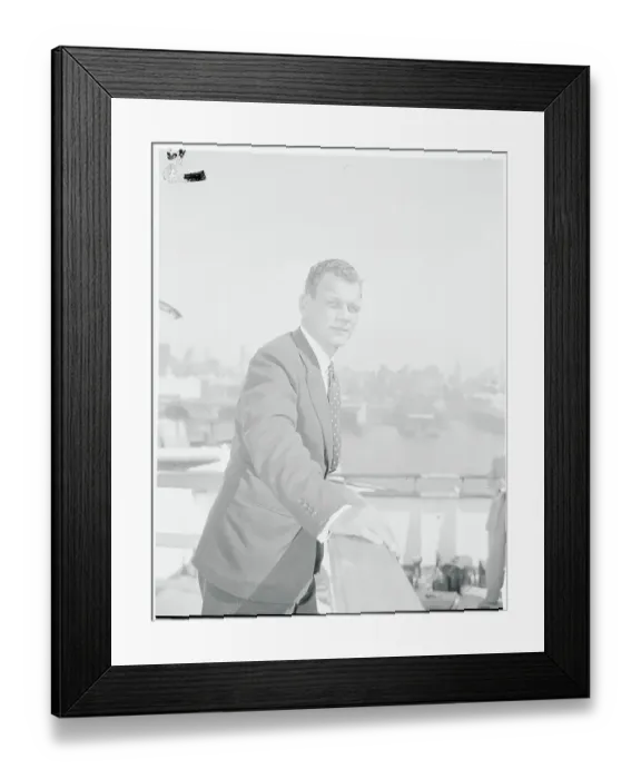 Framed Print : Portrait of Joseph Cotten Posing Framed Print : Portrait of Joseph Cotten Posing