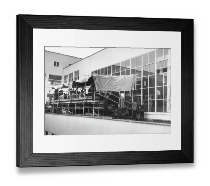 Framed Print : West Germans Watch Opening Of Parliament, 1949 Framed Print : West Germans Watch Opening Of Parliament, 1949