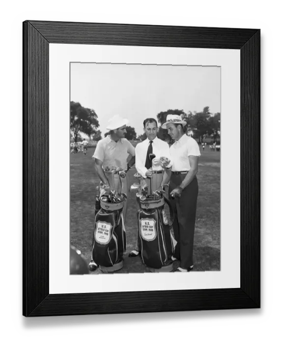Framed Print : Members of the US Ryder Cup Team on Course Framed Print : Members of the US Ryder Cup Team on Course