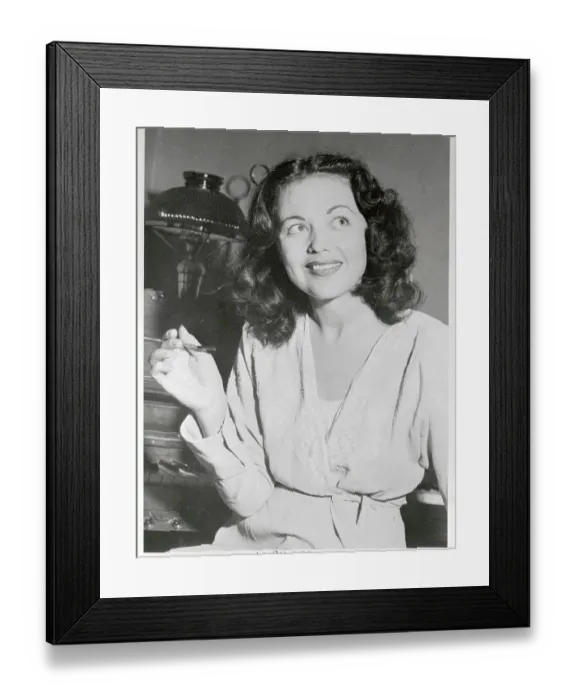 Framed Print : Alma Ross Prima Talking to Peter Petrillo Framed Print : Alma Ross Prima Talking to Peter Petrillo