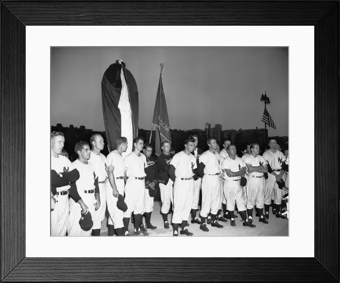 Framed Print : Yankees in Babe Ruth Square Framed Print : Yankees in Babe Ruth Square
