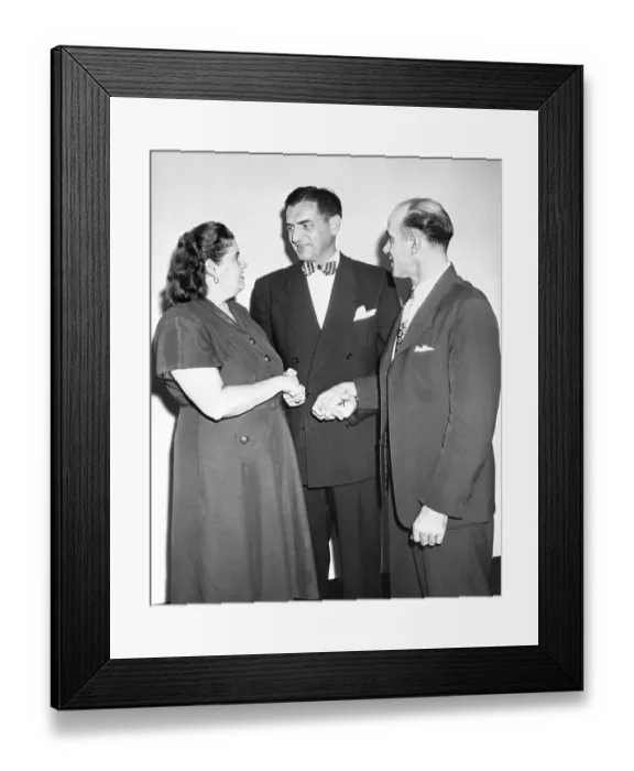Framed Print : Defendants In Lonely HeartsMurder Case Framed Print : Defendants In Lonely HeartsMurder Case