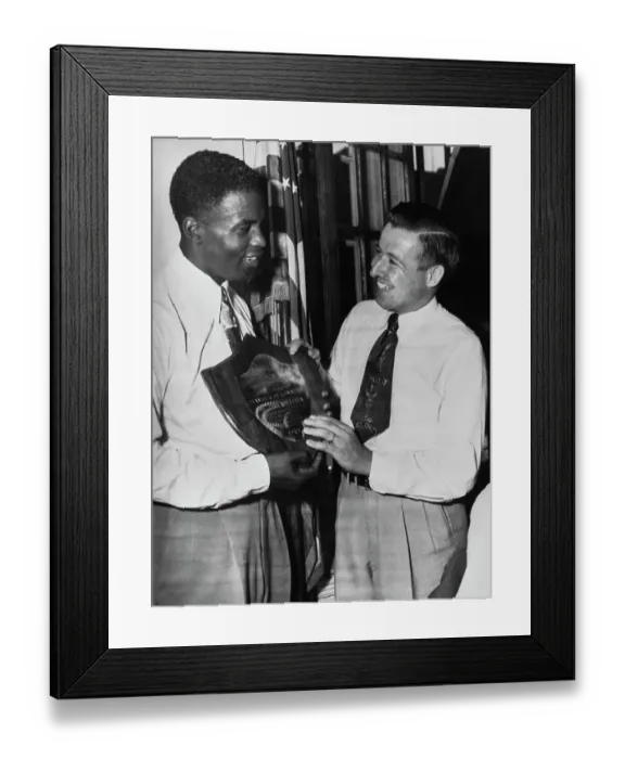 Framed Print : Jackie Robinson Framed Print : Jackie Robinson