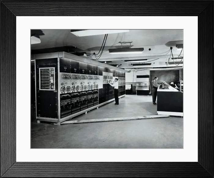 Framed Print : Large Scale Calculating Machine Framed Print : Large Scale Calculating Machine