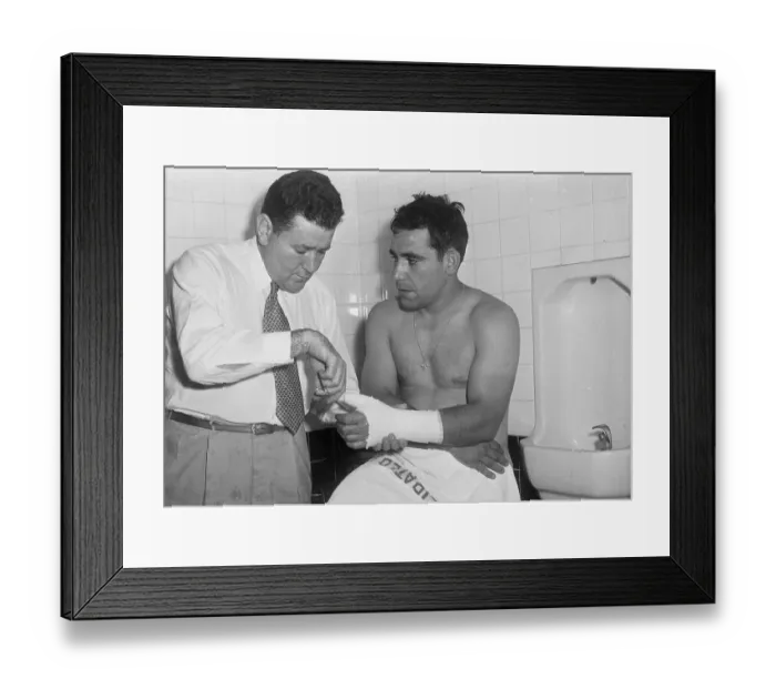 Framed Print : Yogi Berra with Team Physician Framed Print : Yogi Berra with Team Physician