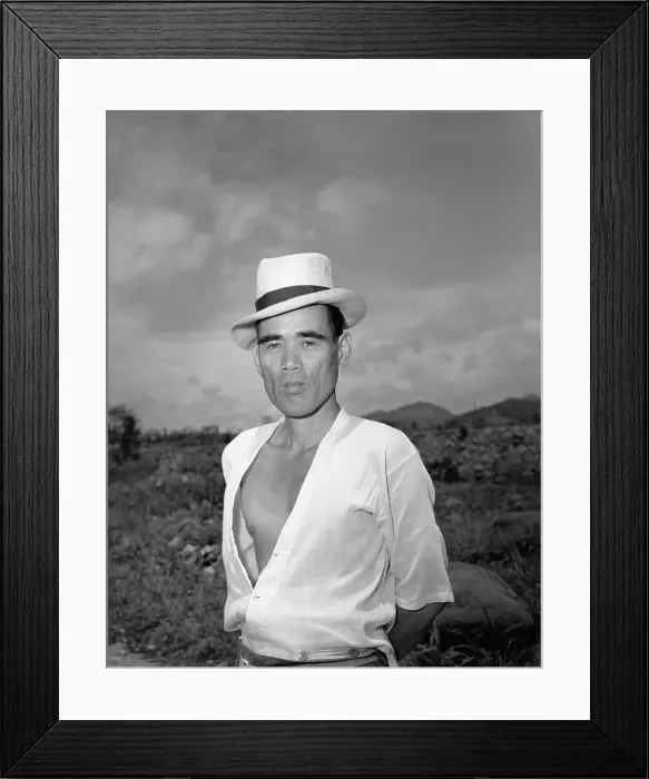 Framed Print : Agricultural Researcher Dr. Takeo Furuno Framed Print : Agricultural Researcher Dr. Takeo Furuno