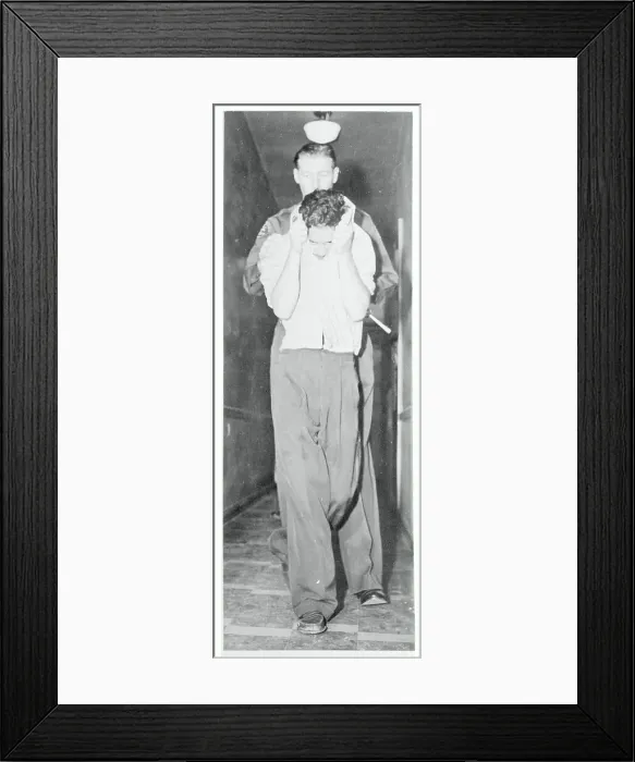 Framed Print : Charles Chaplin Jr. in Jail Framed Print : Charles Chaplin Jr. in Jail