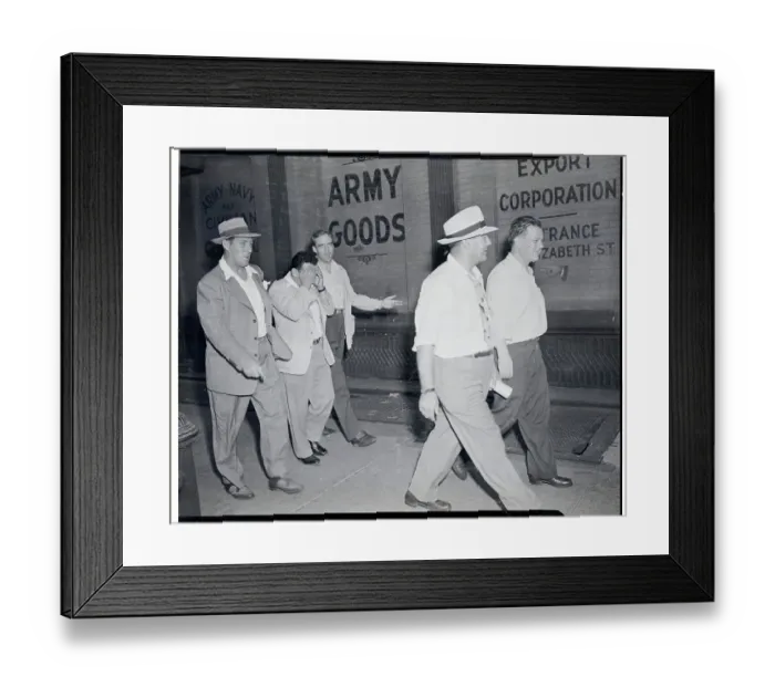 Framed Print : Questioned in Policy Investigation Framed Print : Questioned in Policy Investigation