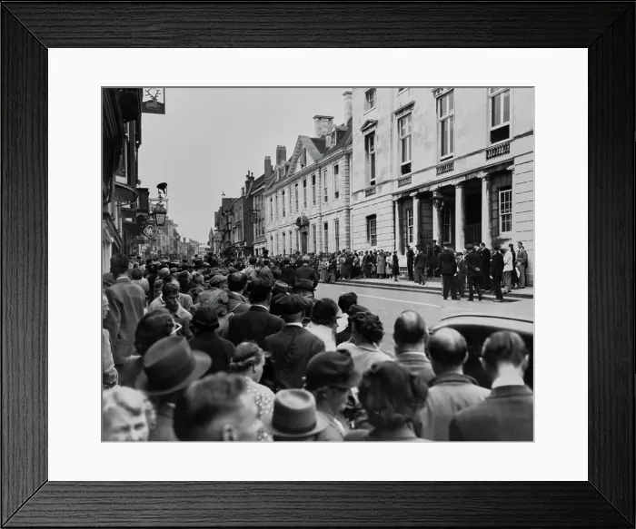 Framed Print : Trial Of Acid Bath Murderer John Haigh Framed Print : Trial Of Acid Bath Murderer John Haigh