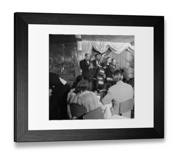 Framed Print : Phil Moore Four Jazz Band in Concert Framed Print : Phil Moore Four Jazz Band in Concert