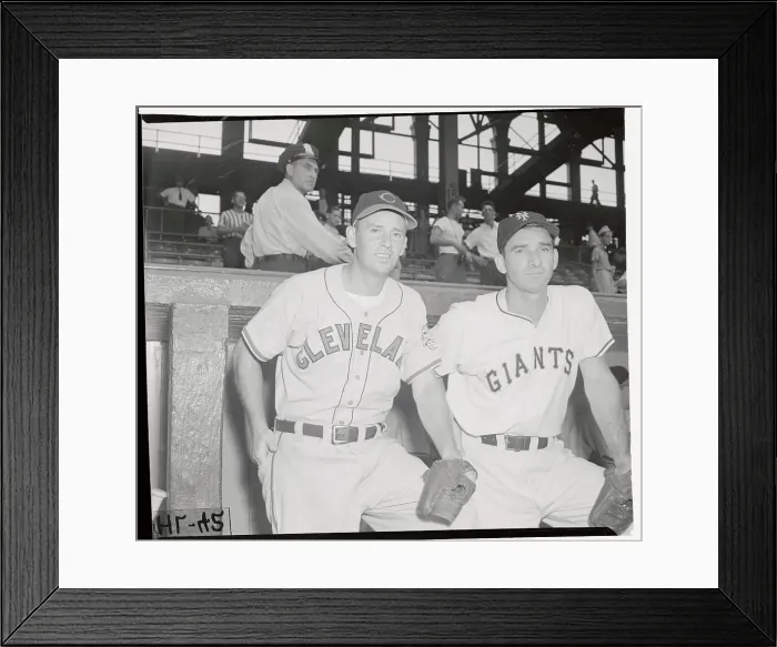 Framed Print : Joe Gordon with Sid Gordon Framed Print : Joe Gordon with Sid Gordon
