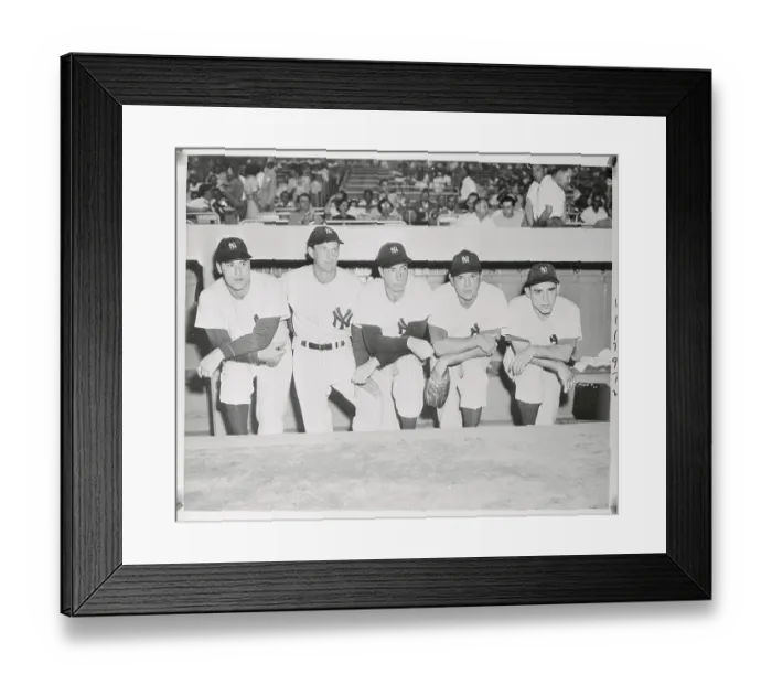 Framed Print : Yankee Players Starting on All-Star Team