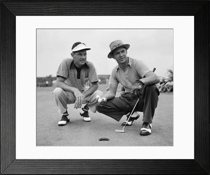 Framed Print : Sam Snead and Cary Middlecoff Framed Print : Sam Snead and Cary Middlecoff