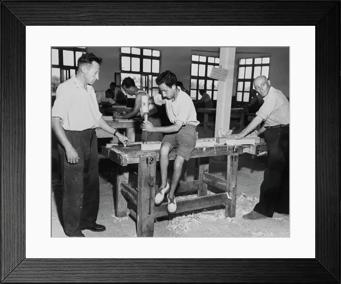 Framed Print : Carpentry Workshop Framed Print : Carpentry Workshop