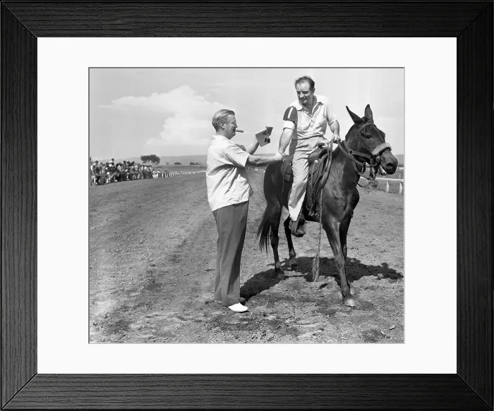 Framed Print : Joseph McCarthy on a Mule Framed Print : Joseph McCarthy on a Mule