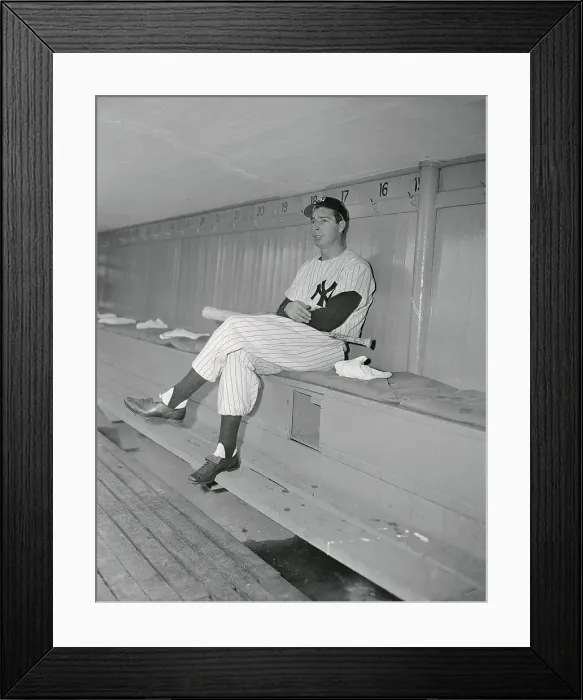 Framed Print : Joe Dimaggio