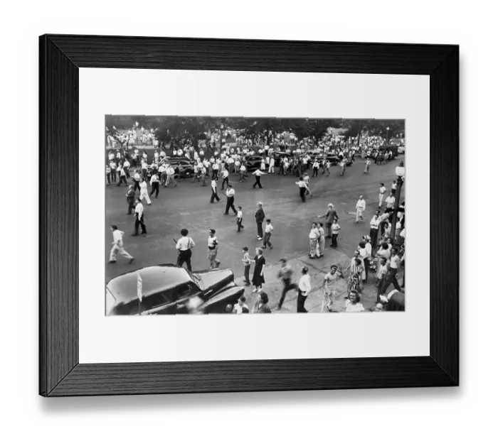 Framed Print : Thirteen Injured in Race Riot Framed Print : Thirteen Injured in Race Riot