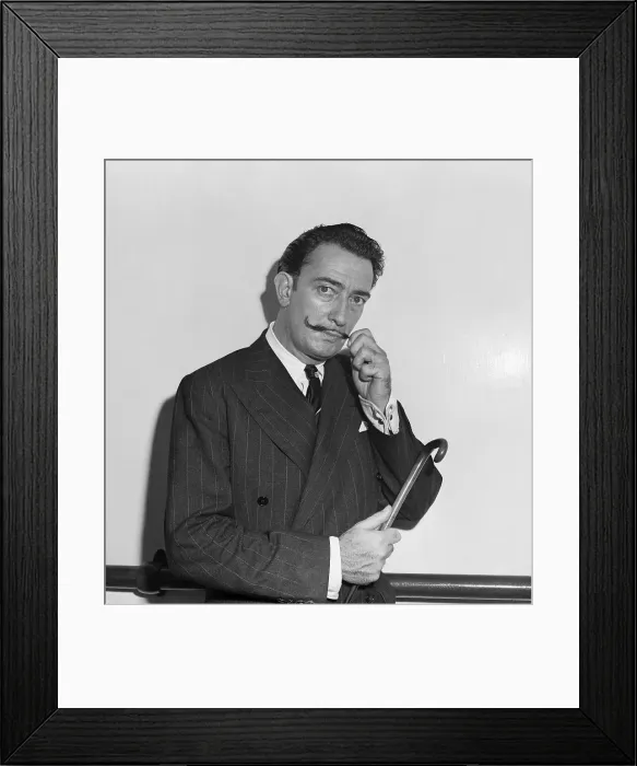 Framed Print : Portrait of Salvador Dali