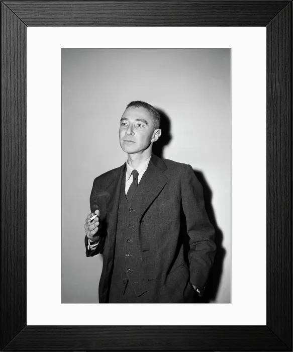 Framed Print : J. Robert Oppenheimer Framed Print : J. Robert Oppenheimer