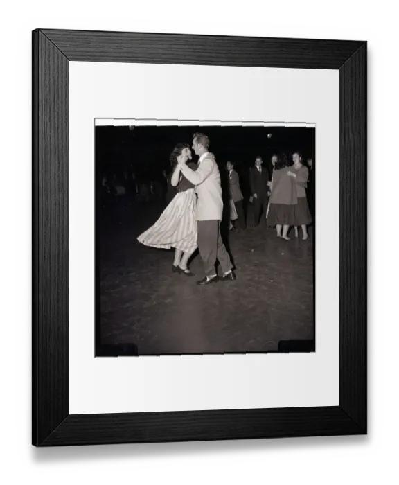 Framed Print : Teen Couple Dance Nightclub Framed Print : Teen Couple Dance Nightclub