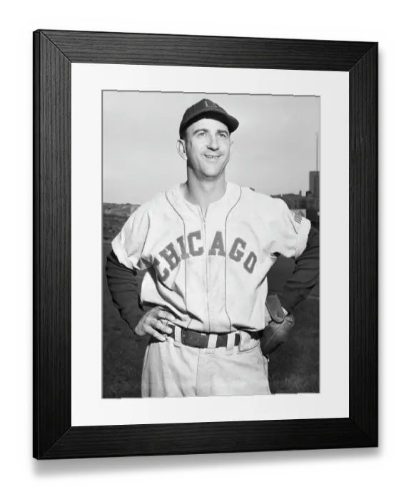 Framed Print : Chicago White Sox Shortstop Luke Appling Framed Print : Chicago White Sox Shortstop Luke Appling