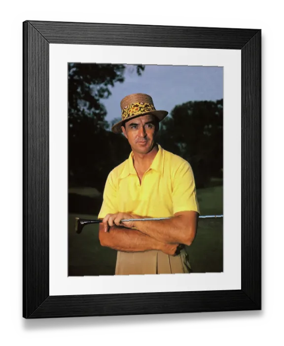 Framed Print : Sam Snead Posing with Golf Club Framed Print : Sam Snead Posing with Golf Club