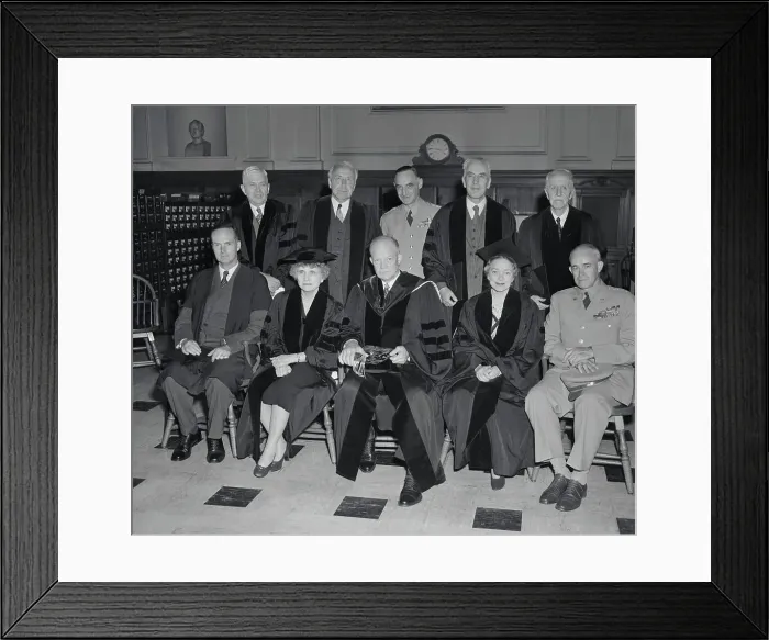 Framed Print : Columbia University Honorary Degree Recipients Framed Print : Columbia University Honorary Degree Recipients