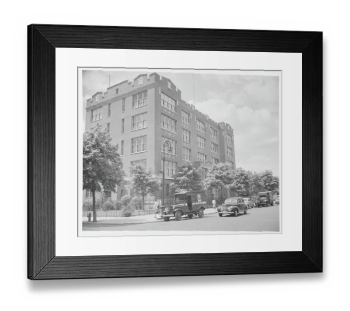 Framed Print : Public School Number 69