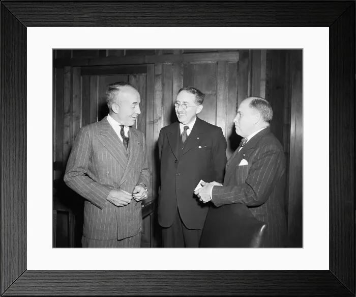 Framed Print : E. M. Forster Receives Award In New York Framed Print : E. M. Forster Receives Award In New York