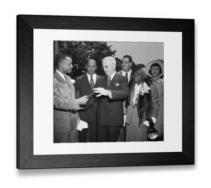 Framed Print : President Truman Receives Abbott Award Framed Print : President Truman Receives Abbott Award